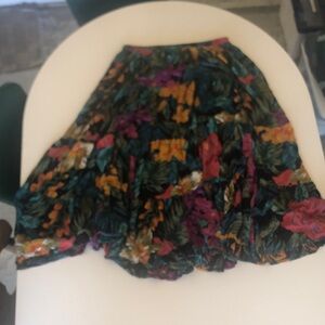 Floral Maxi/Midi Circle Skirt